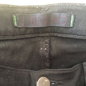 J Brand "Super Skinny" Black Jeans